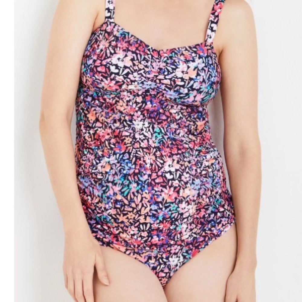 NEW Motherhood Maternity Beach Bump Tankini Swim